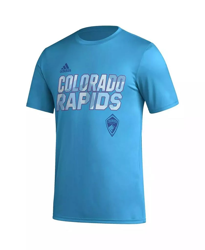 商品Adidas|Men's Sky Blue Colorado Rapids Team Jersey Hook AEROREADY T-shirt,价格¥299,第2张图片详细描述