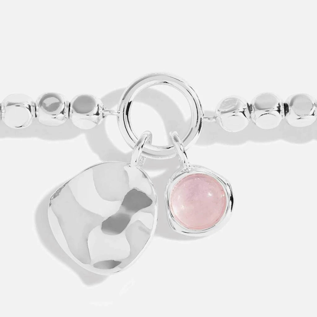 商品Joma Jewellery|Joma Jewellery Spirit Stones Rose Crystal Silver-Tone Bracelet,价格¥98,第4张图片详细描述