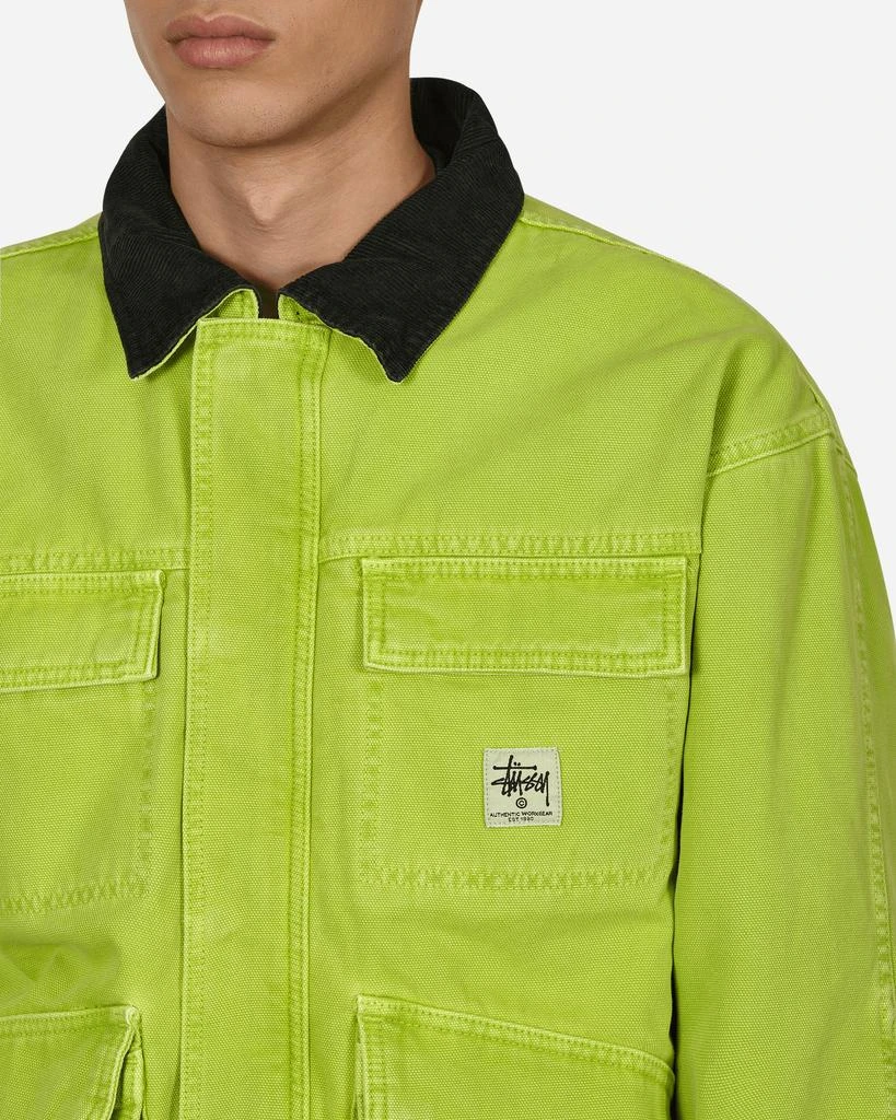 商品STUSSY|Washed Canvas Shop Jacket Green,价格¥2018,第5张图片详细描述