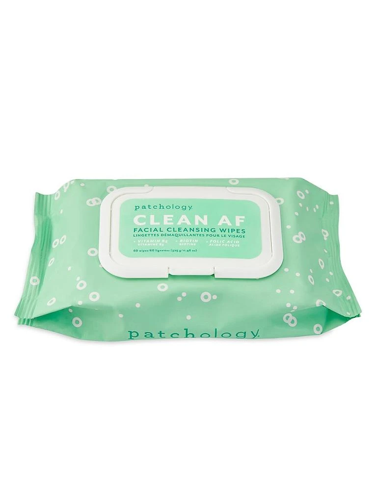 商品Patchology|Clean AF Facial Cleansing Wipes 60 Count,价格¥150,第1张图片