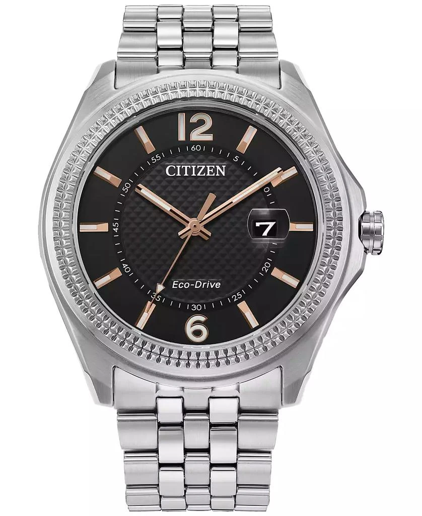 商品Citizen|Eco-Drive Men's Corso Classic Stainless Steel Bracelet Watch 42mm,价格¥1245,第1张图片