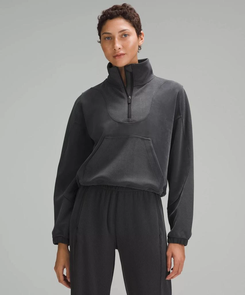 商品Lululemon|Brushed Softstreme Ribbed Half Zip,价格¥972,第1张图片