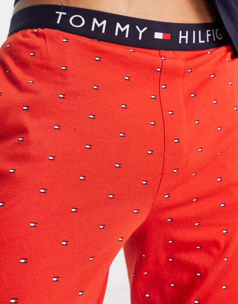 商品Tommy Hilfiger|Tommy Hilfiger printed pyjama set red,价格¥556,第5张图片详细描述