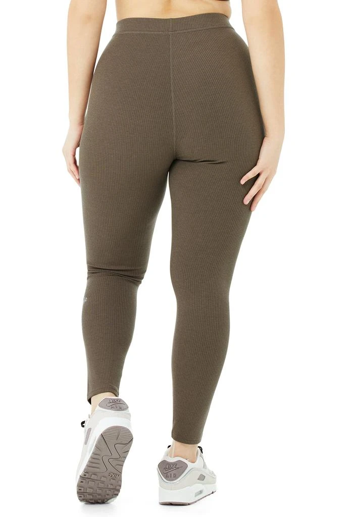 Ribbed High-Waist 7/8 Blissful Legging - Hot Cocoa 商品