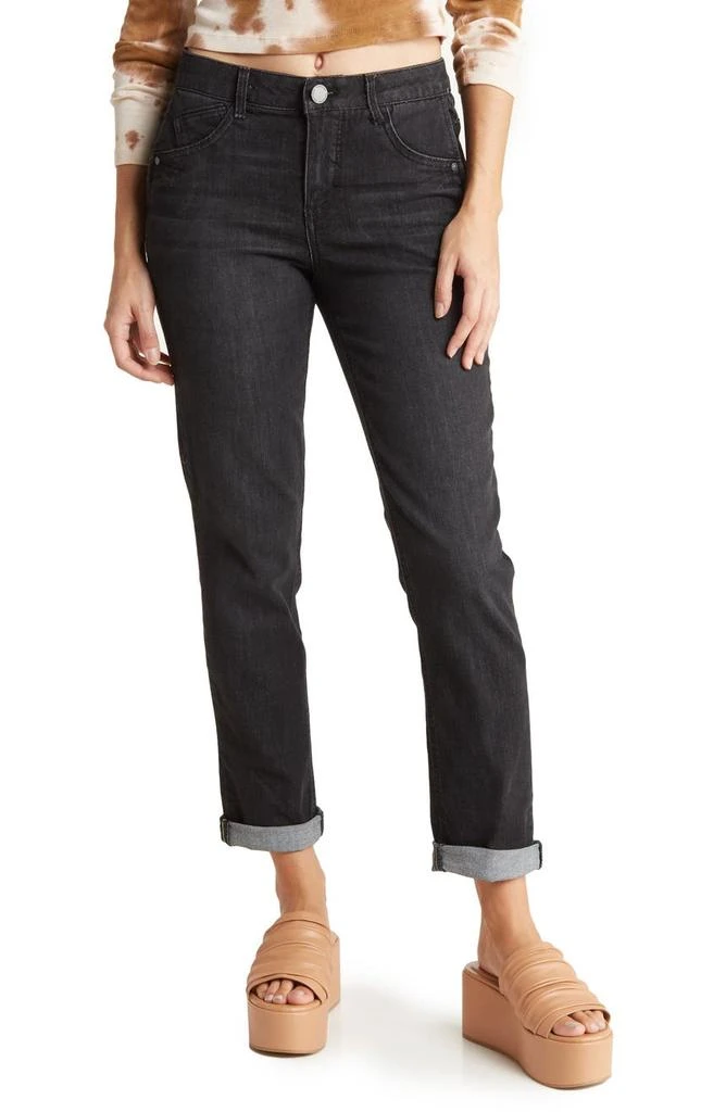 商品Democracy|AB Tech Girlfriend Straight Leg Jeans,价格¥411,第1张图片