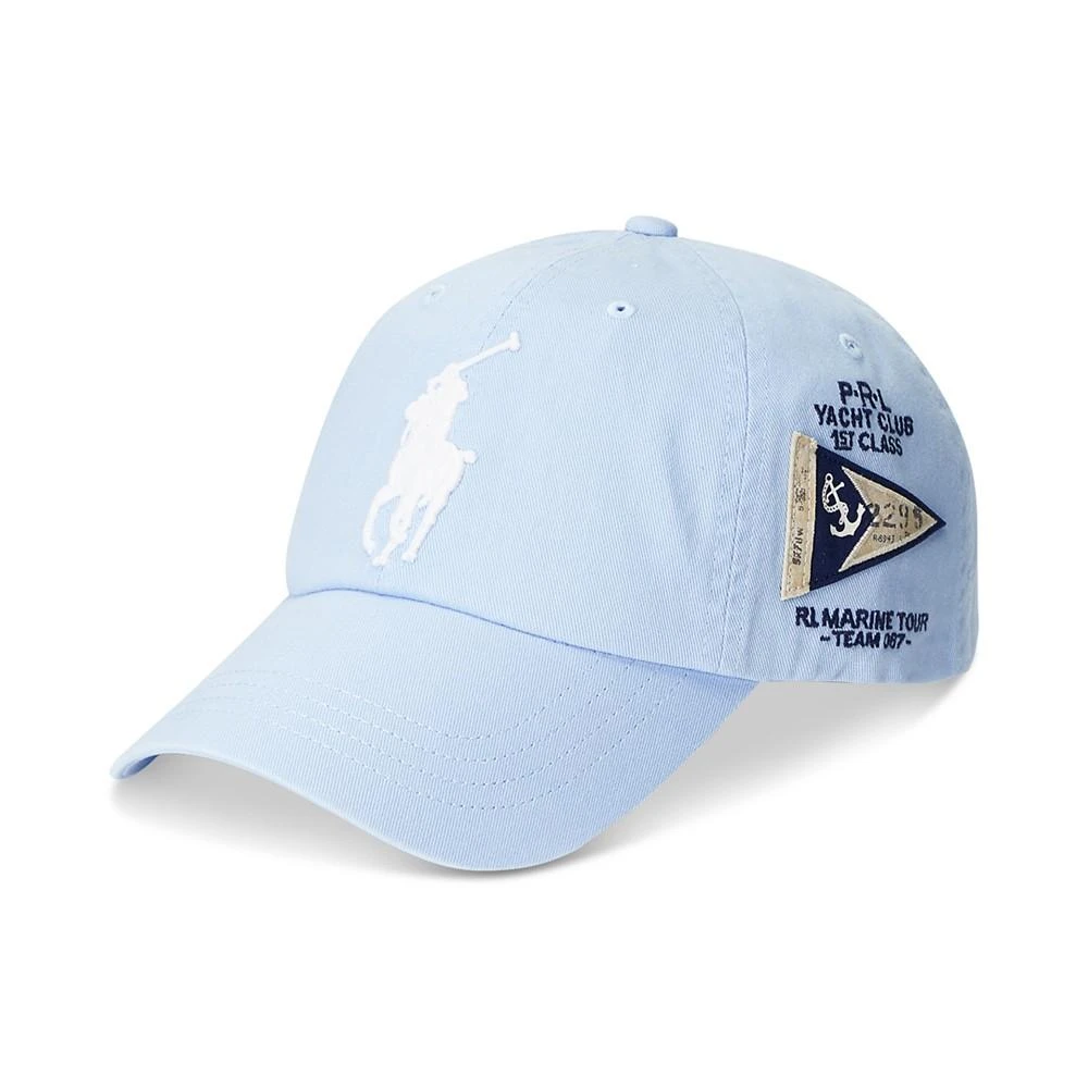 商品Ralph Lauren|Men's Big Pony Twill Ball Cap,价格¥451,第1张图片
