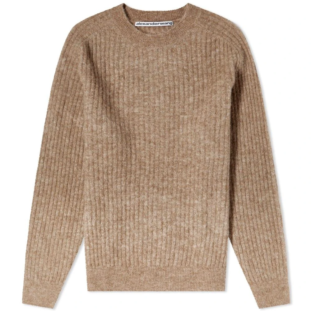 商品Alexander Wang|Alexander Wang Wide Rib Crew Sweat,价格¥1661,第1张图片