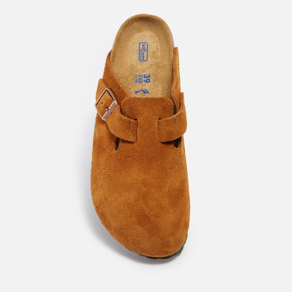 商品Birkenstock|Birkenstock Boston Slim Fit Leather Suede Mules,价格¥578,第3张图片详细描述