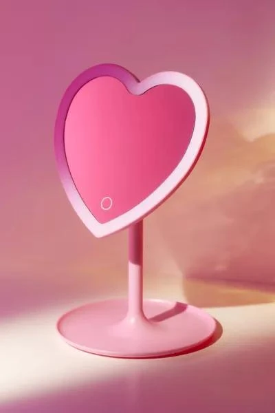 商品Urban Outfitters|UO Heartbeat Makeup Vanity Mirror,价格¥124,第1张图片