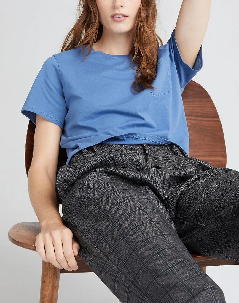 商品Madewell|Richer Poorer Pima Boxy Crop Tee,价格¥316,第2张图片详细描述