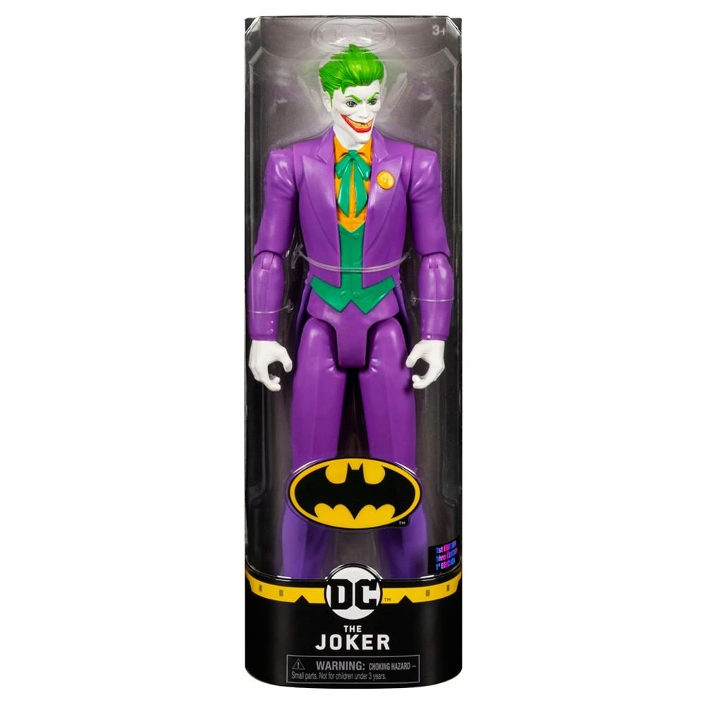 商品DC Comics|BATMAN, 12-Inch THE JOKER Action Figure Toy, Kids Toys for Boys Aged 3 and up,价格¥39,第1张图片