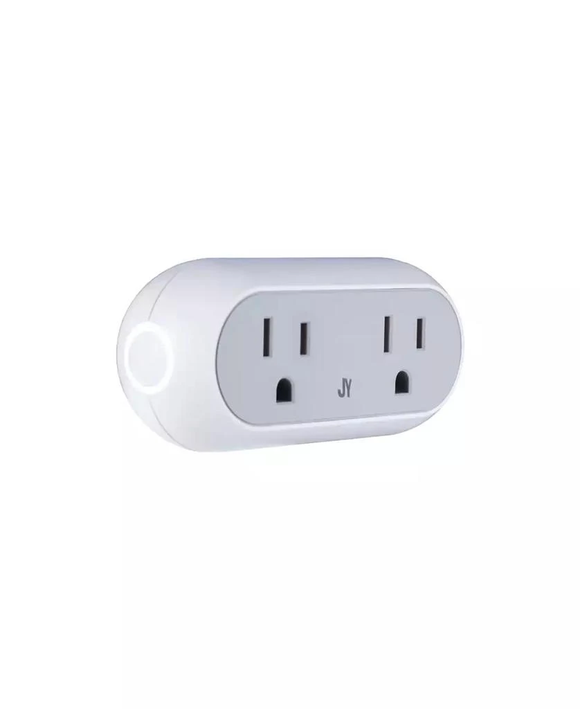 商品JONATHAN Y|Smart Dual Plug - Wi-Fi Remote App Control for Lights Appliances,价格¥443,第1张图片