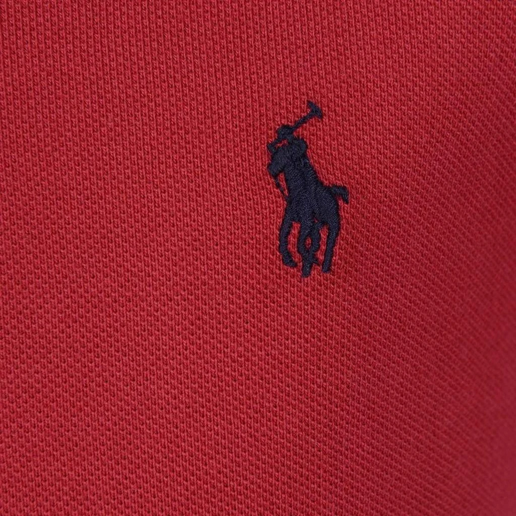 商品Ralph Lauren|Ralph Lauren  Purple Boys Polo Tops - Red Cotton Custom Fit Polo Top,价格¥491,第3张图片详细描述