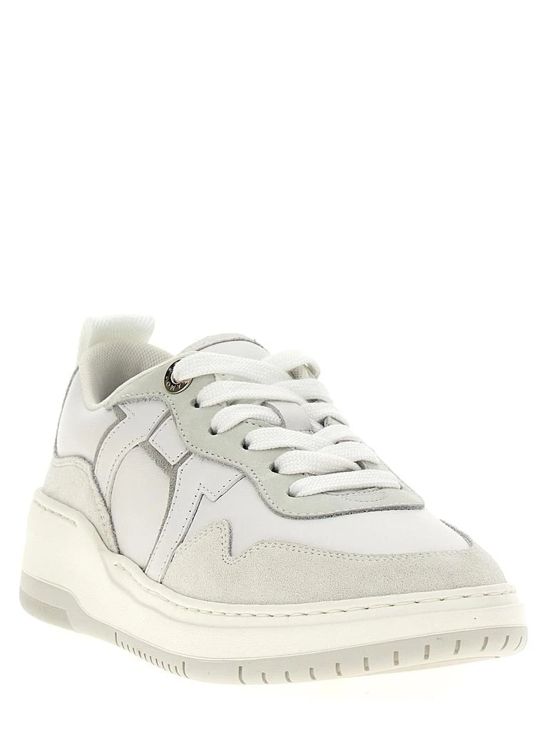 商品Salvatore Ferragamo|Dania Sneakers White,价格¥4354,第2张图片详细描述