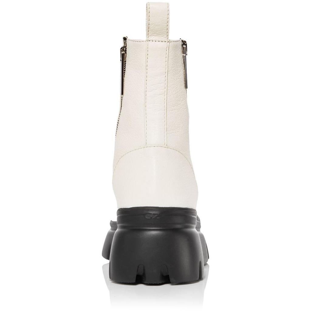 Giuseppe Zanotti Womens Saky Leather Laceless Chelsea Boots商品第5张图片规格展示