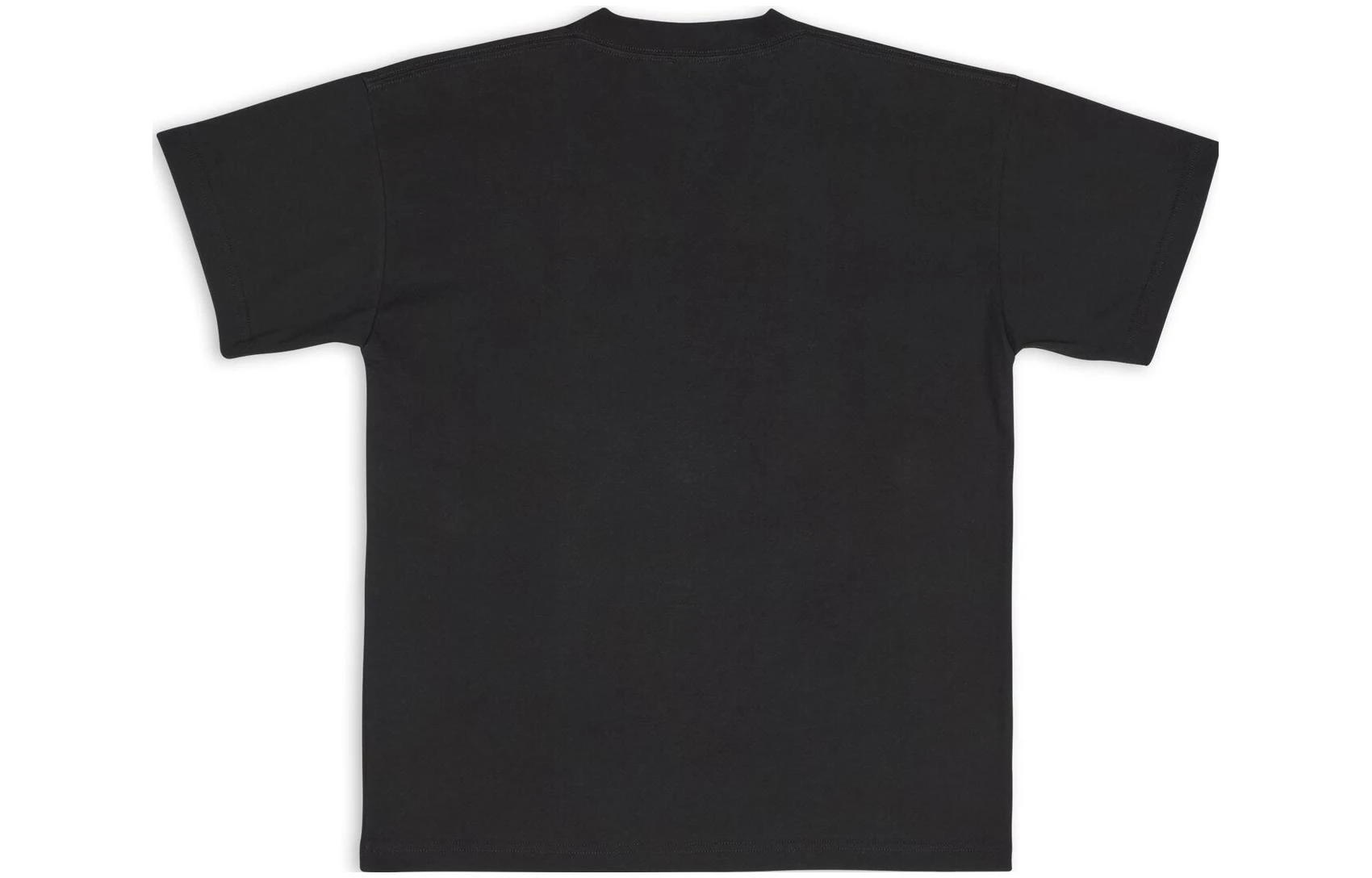 商品[国内直发] Balenciaga|FW22 水钻Logo字母宽松圆领短袖T恤 女款 黑色,价格¥4770,第3张图片详细描述