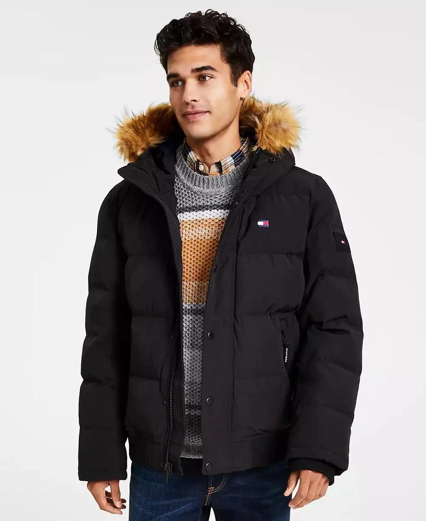 商品Tommy Hilfiger|Short Snorkel Coat 男士冬衣大衣棉衣,价格¥836,第1张图片