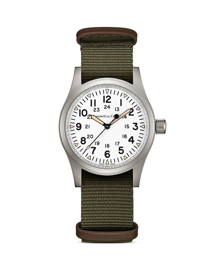 Mechanical Khaki Field Watch, 38mm商品第1张图片规格展示