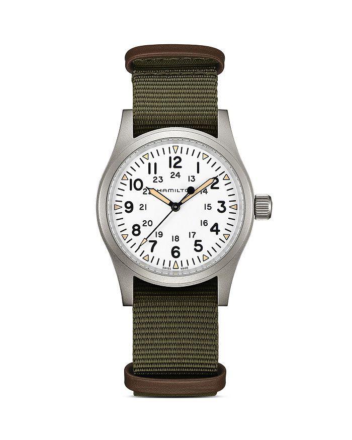 商品Hamilton|Mechanical Khaki Field Watch, 38mm,价格¥3704,第1张图片