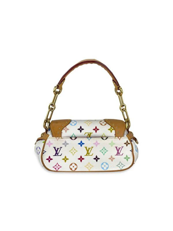 商品[二手商品] Louis Vuitton|Louis Vuitton Monogram Multicolor Marilyn White Hand Shoulder Bag M40127 Pre Owned,价格¥14845,第3张图片详细描述