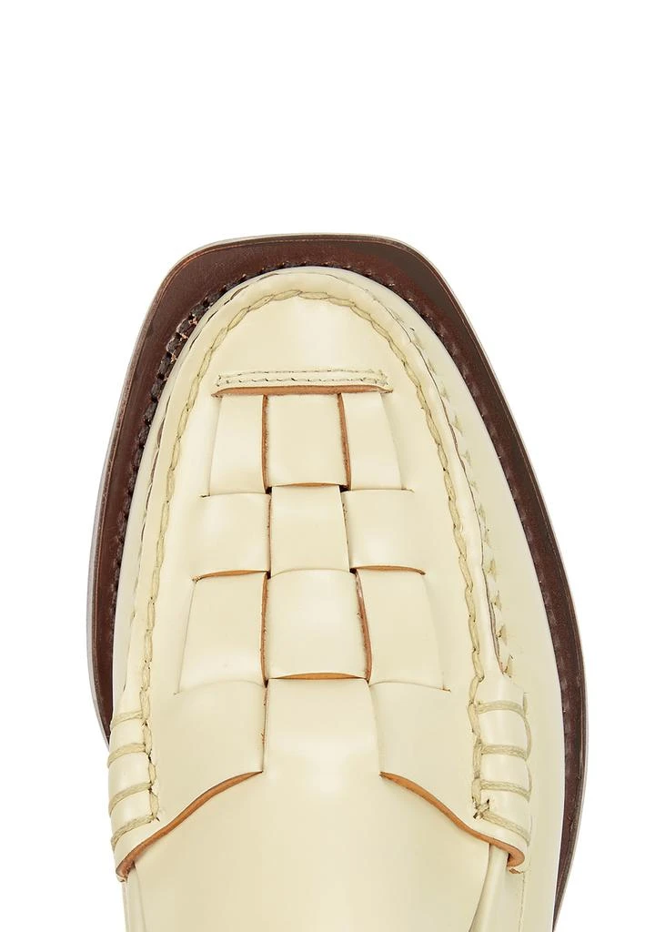 商品Hereu|Nombela cream leather loafers,价格¥3346,第4张图片详细描述