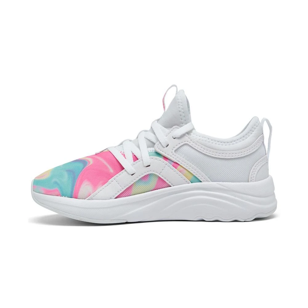 商品Puma|Little Girls SoftRide Sophia Swirl Slip-On Casual Sneakers from Finish Line,价格¥187,第3张图片详细描述