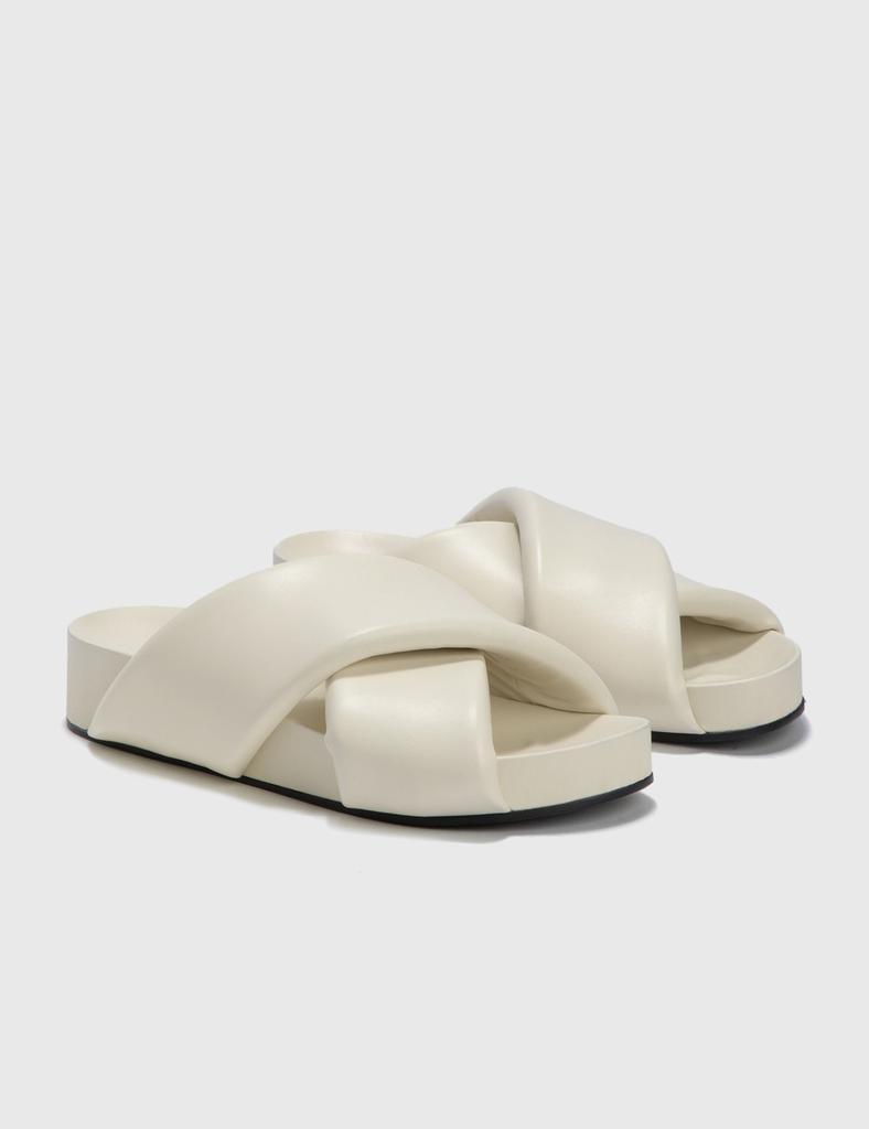 商品Jil Sander|Cross Strap Slide,价格¥5110,第6张图片详细描述