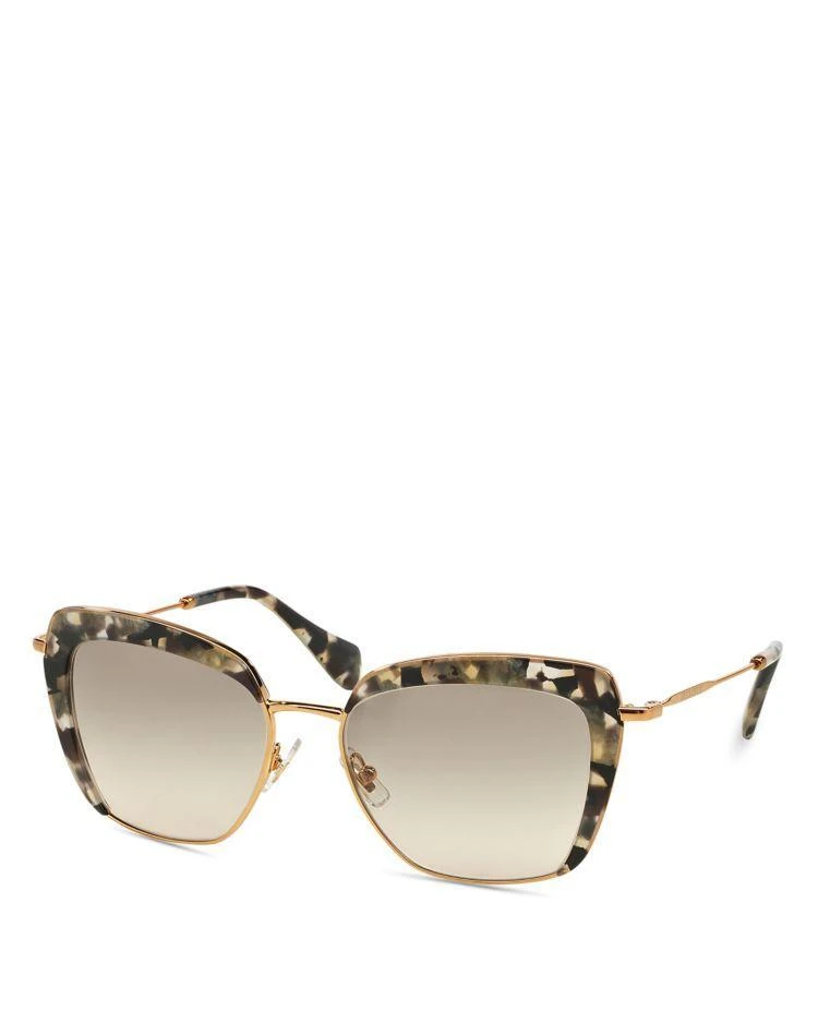商品Miu Miu|52QS Square Sunglasses, 53mm,价格¥1658,第2张图片详细描述