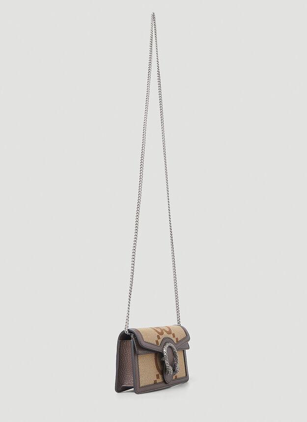 Dionysus Super Mini Shoulder Bag in Camel商品第2张图片规格展示