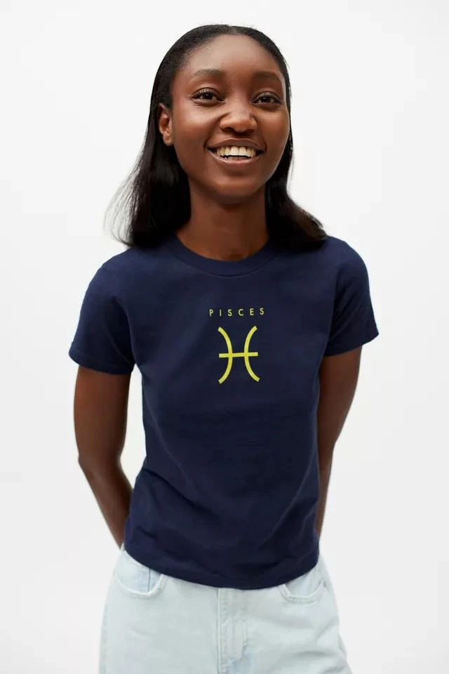 商品Urban Outfitters|Pisces Glyph Tee,价格¥75,第4张图片详细描述