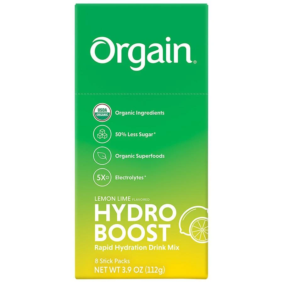 商品Orgain|HydroBoost Rapid Hydration Drink Mix,价格¥143,第1张图片