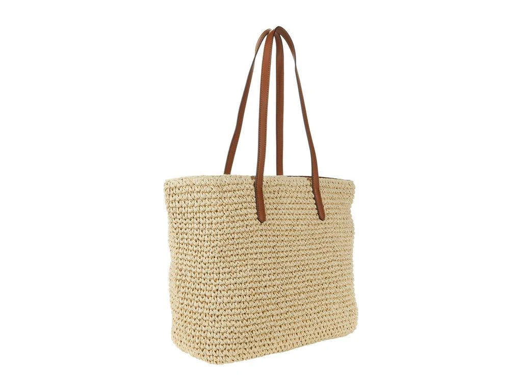 商品Ralph Lauren|Crochet-Straw Medium Whitney Tote,价格¥1445,第2张图片详细描述