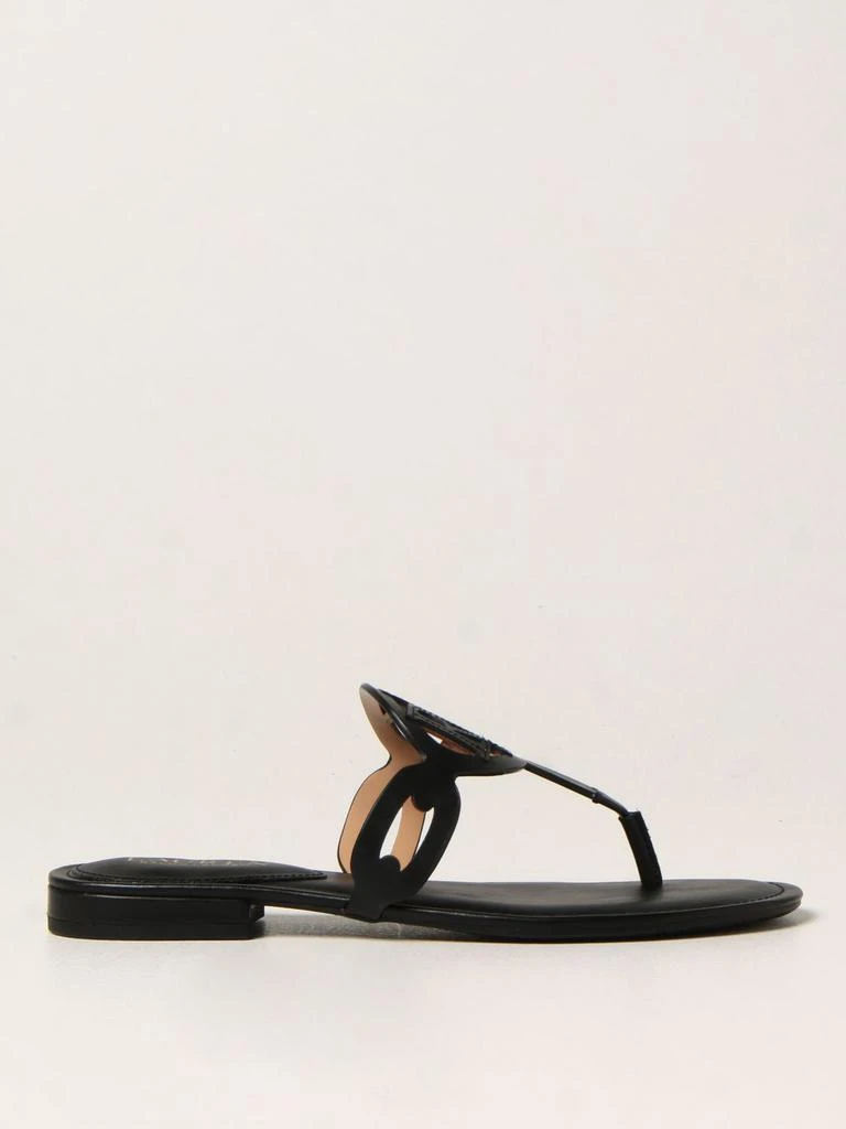 商品Ralph Lauren|Lauren Ralph Lauren thong sandal in leather,价格¥390,第1张图片