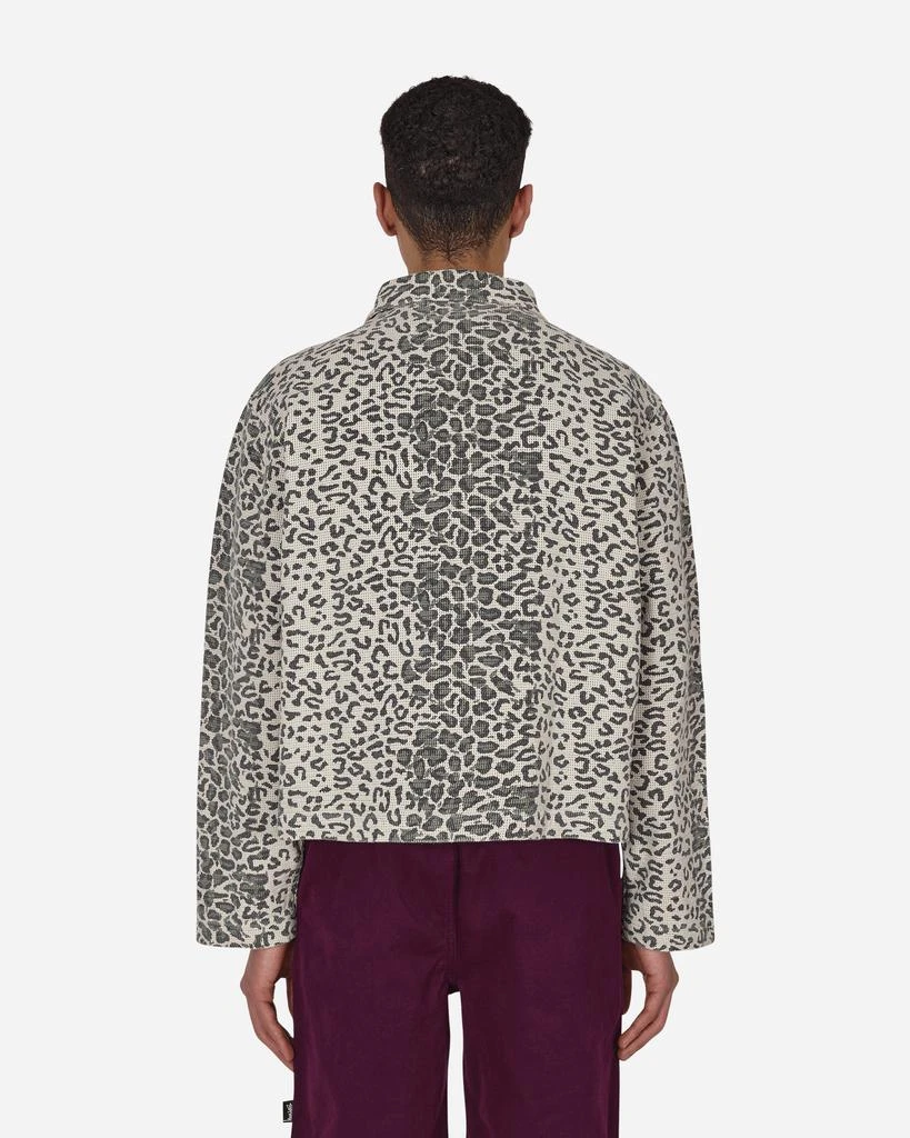 商品STUSSY|Leopard Mesh Zip Jacket Multicolor,价格¥1297,第3张图片详细描述