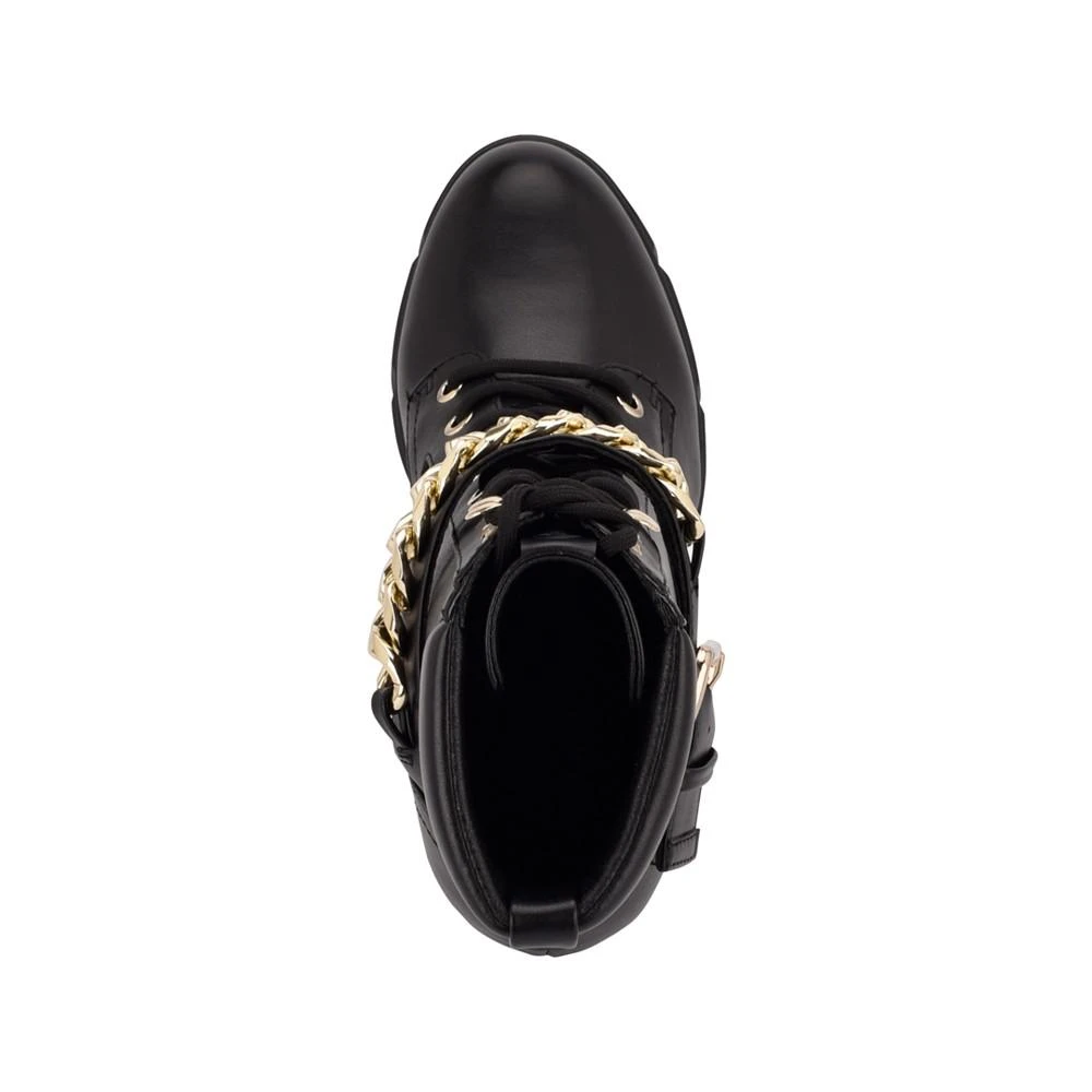 商品Nine West|Women's Vilage Heeled Lug Sole Booties,价格¥410,第4张图片详细描述