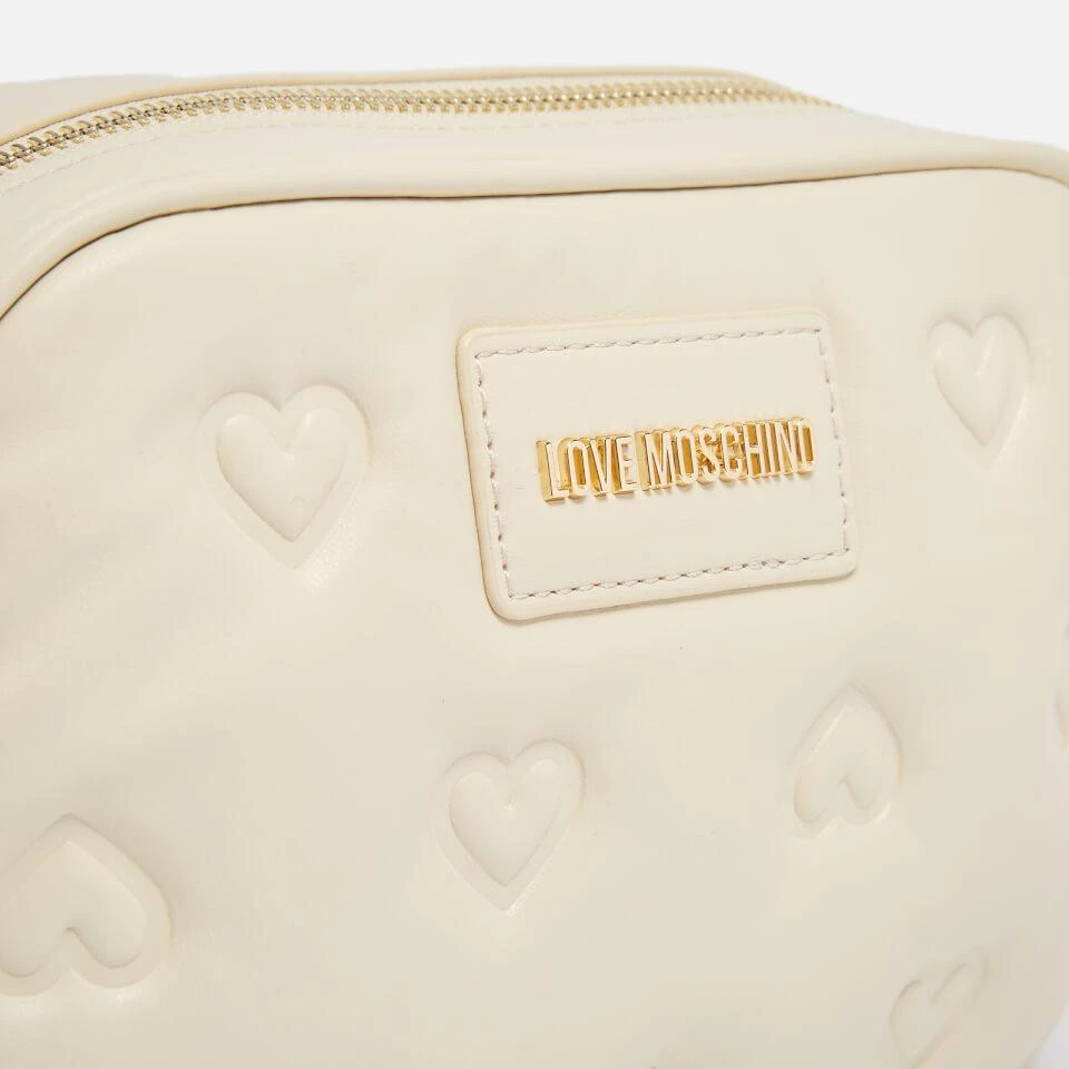 商品Love Moschino|Love Moschino Heart Quilted Faux Leather Camera Bag,价格¥583,第4张图片详细描述