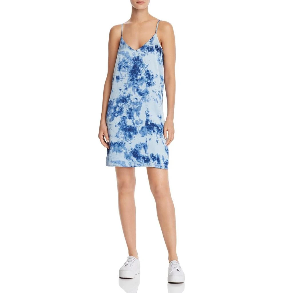 商品Fore|Fore Womens Tie Dyed Sleeveless Slip Dress,价格¥54,第1张图片