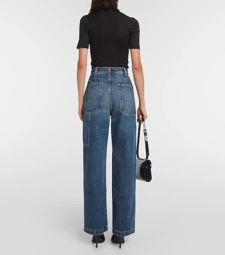 商品Nili Lotan|Aaron wide-leg jeans,价格¥2950,第3张图片详细描述