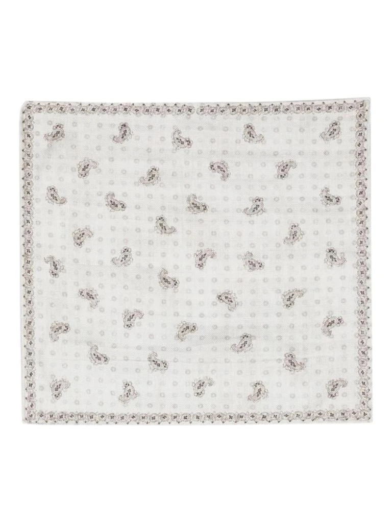 商品Brunello Cucinelli|Brunello Cucinelli Silk Pocket-Handkerchief,价格¥1344,第1张图片