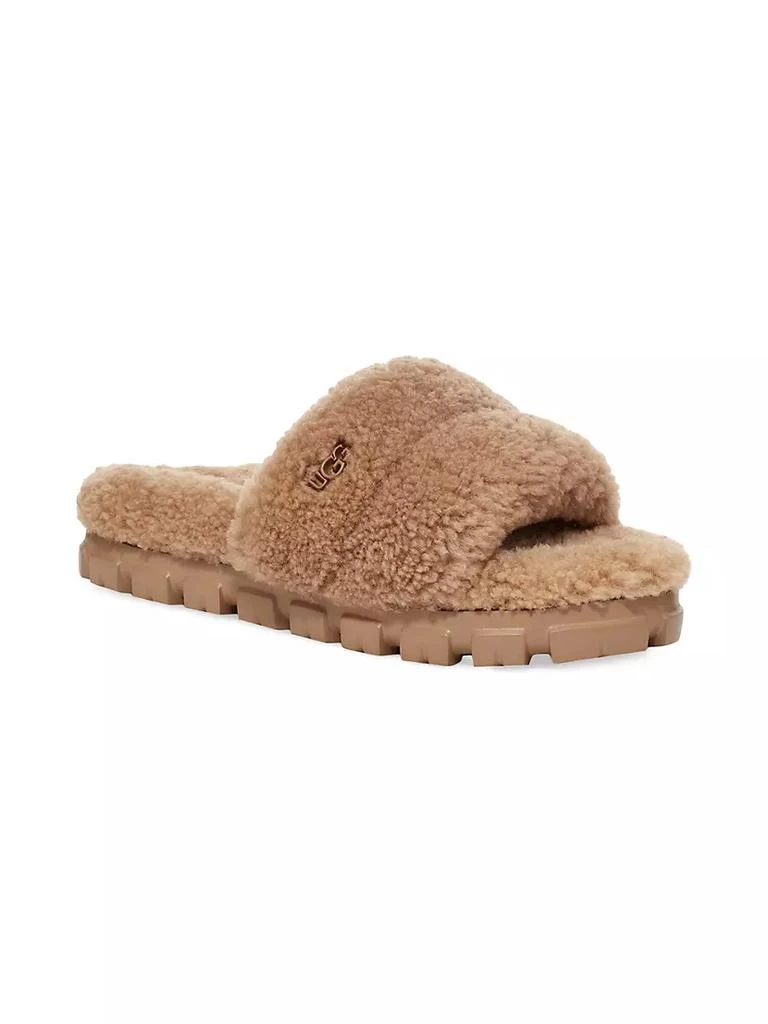 商品UGG|Cozetta Dyed Curly Shearling Slide Sandals,价格¥738,第2张图片详细描述