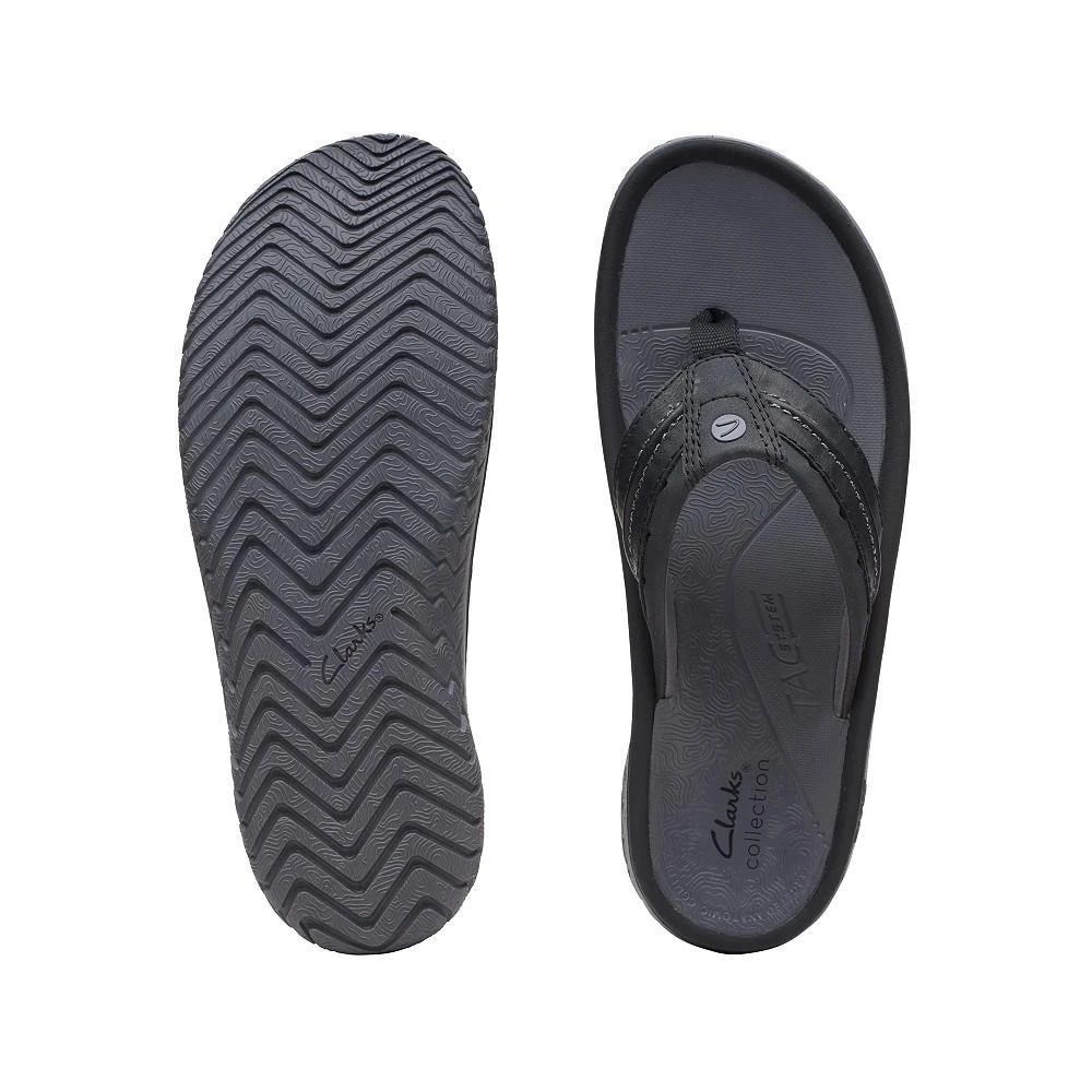 商品Clarks|Men's Wesley Post Sandals,价格¥364,第3张图片详细描述