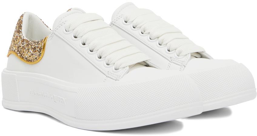 商品Alexander McQueen|白色 Plimsoll 运动鞋,价格¥5061,第6张图片详细描述