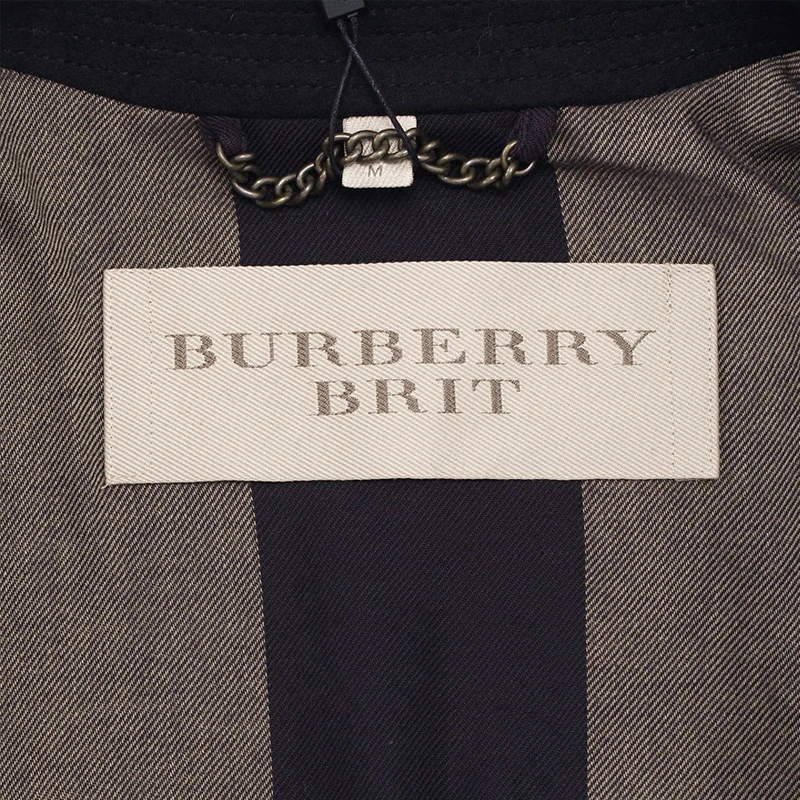 BURBERRY 黑色男士风衣 3928812 商品