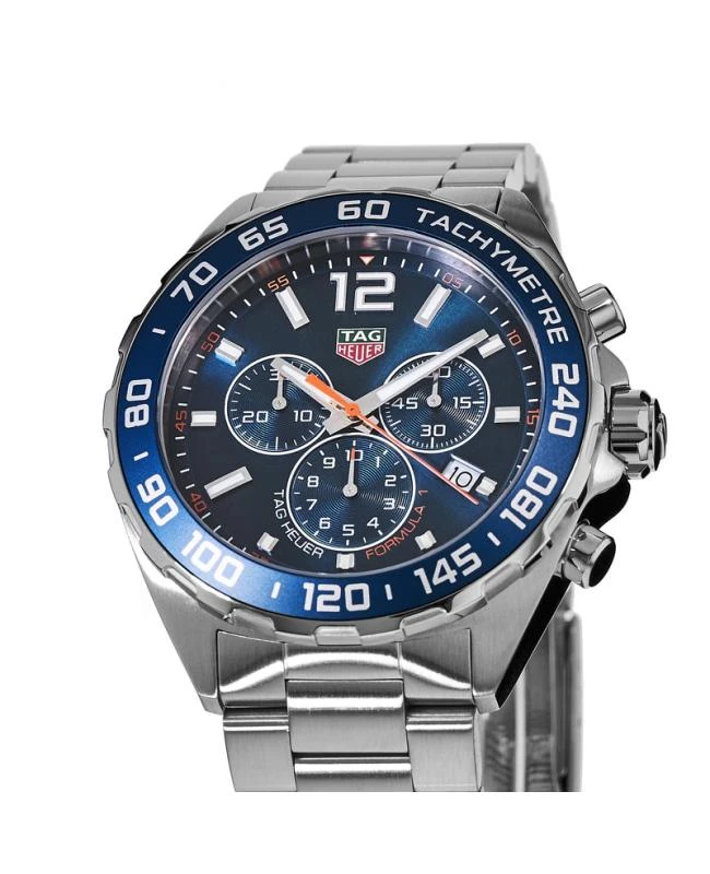 商品TAG Heuer|Tag Heuer Formula 1 Quartz Chronograph Blue Dial Steel Men's Watch CAZ1014.BA0842,价格¥12765,第2张图片详细描述