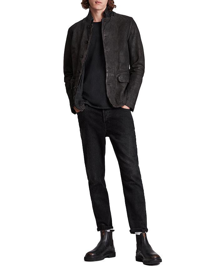商品ALL SAINTS|Survey Regular Fit Leather Blazer,价格¥4910,第4张图片详细描述