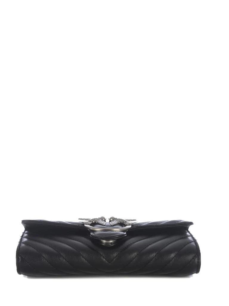 商品PINKO|Wallet Pinko love Wallet Chevron In Leather,价格¥1758,第4张图片详细描述