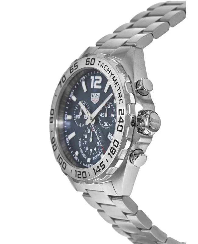 商品TAG Heuer|Tag Heuer Formula 1 Quartz Chronograph Blue Dial Stainless Steel Men's Watch CAZ101K.BA0842,价格¥11096,第3张图片详细描述