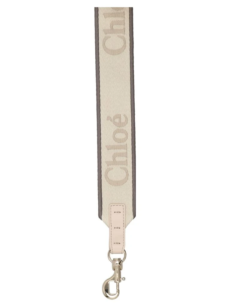 商品Chloé|Chloé Logo Bag Shoulder Strap,价格¥3926,第2张图片详细描述