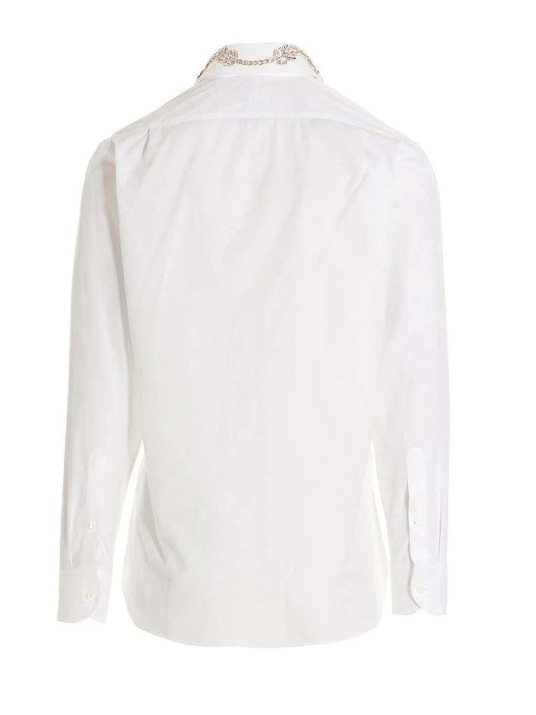 商品Burberry|Burberry Embellished Long-Sleeved Shirt,价格¥4746,第2张图片详细描述