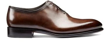 商品Santoni|整切系带皮鞋,价格¥12363,第1张图片